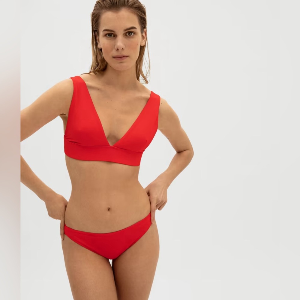 Everlane Triangle Bikini Top, Size XXL - NWOT